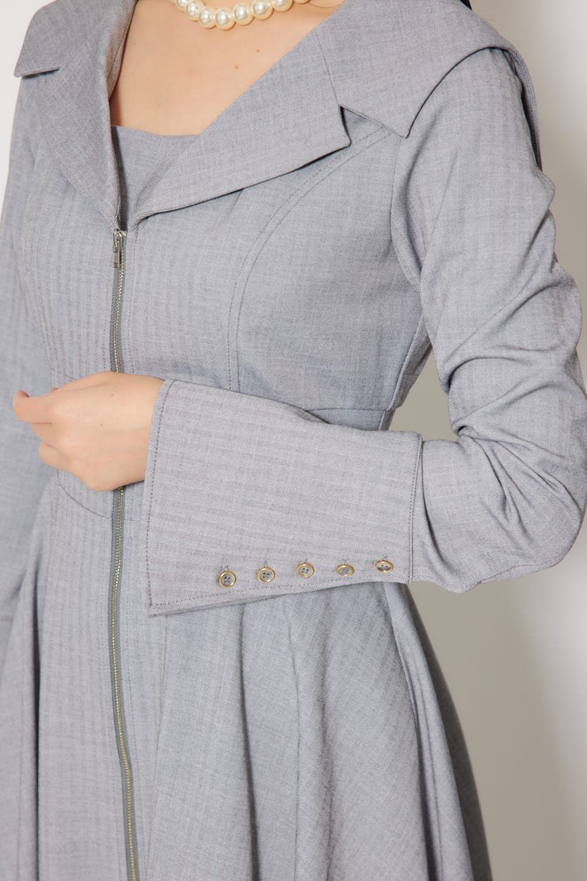 rienda｜セーラーディティールフレアワンピース | Rakuten Fashion