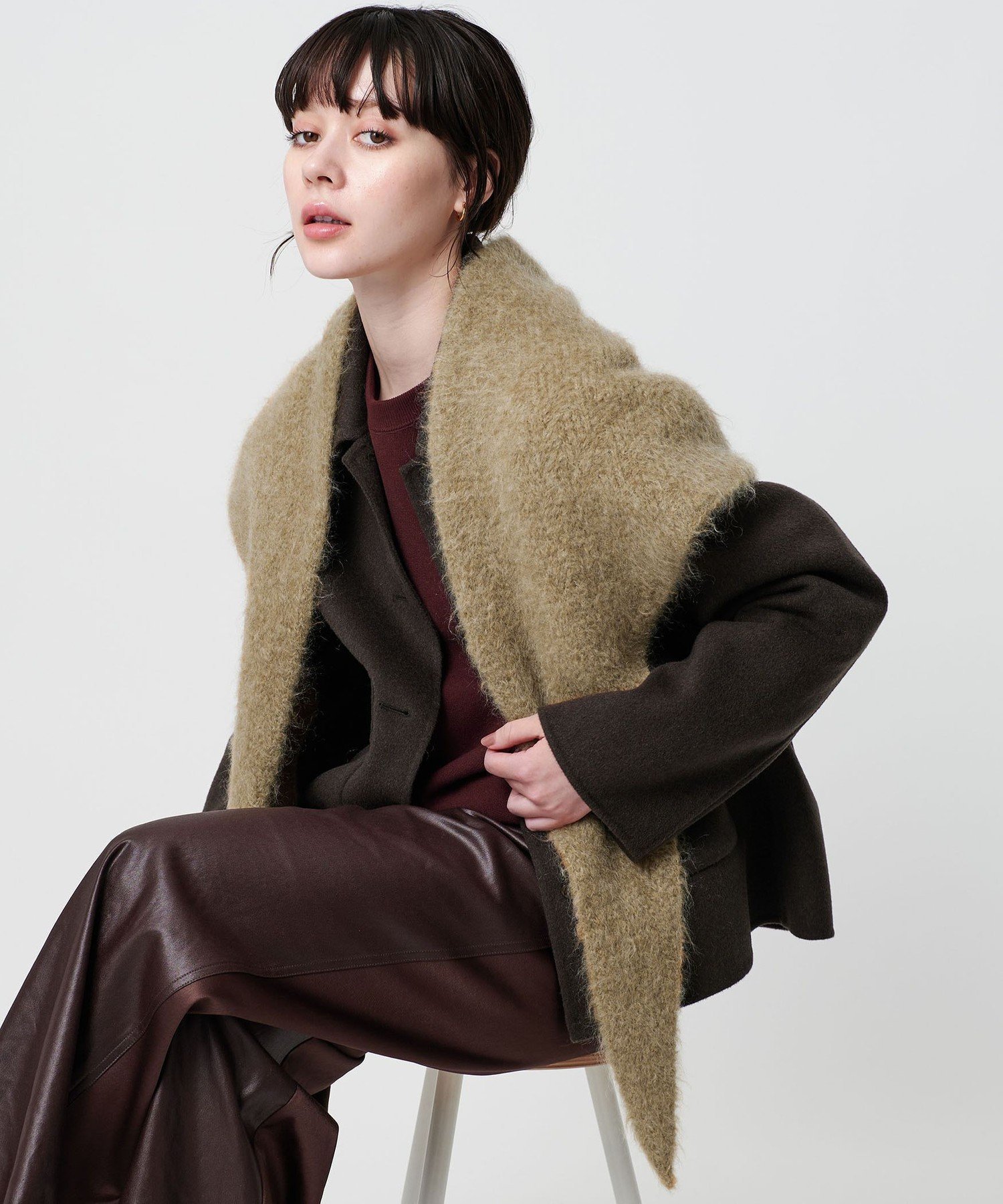 BEAUTY&YOUTH UNITED ARROWS｜トライアングル マフラー | Rakuten