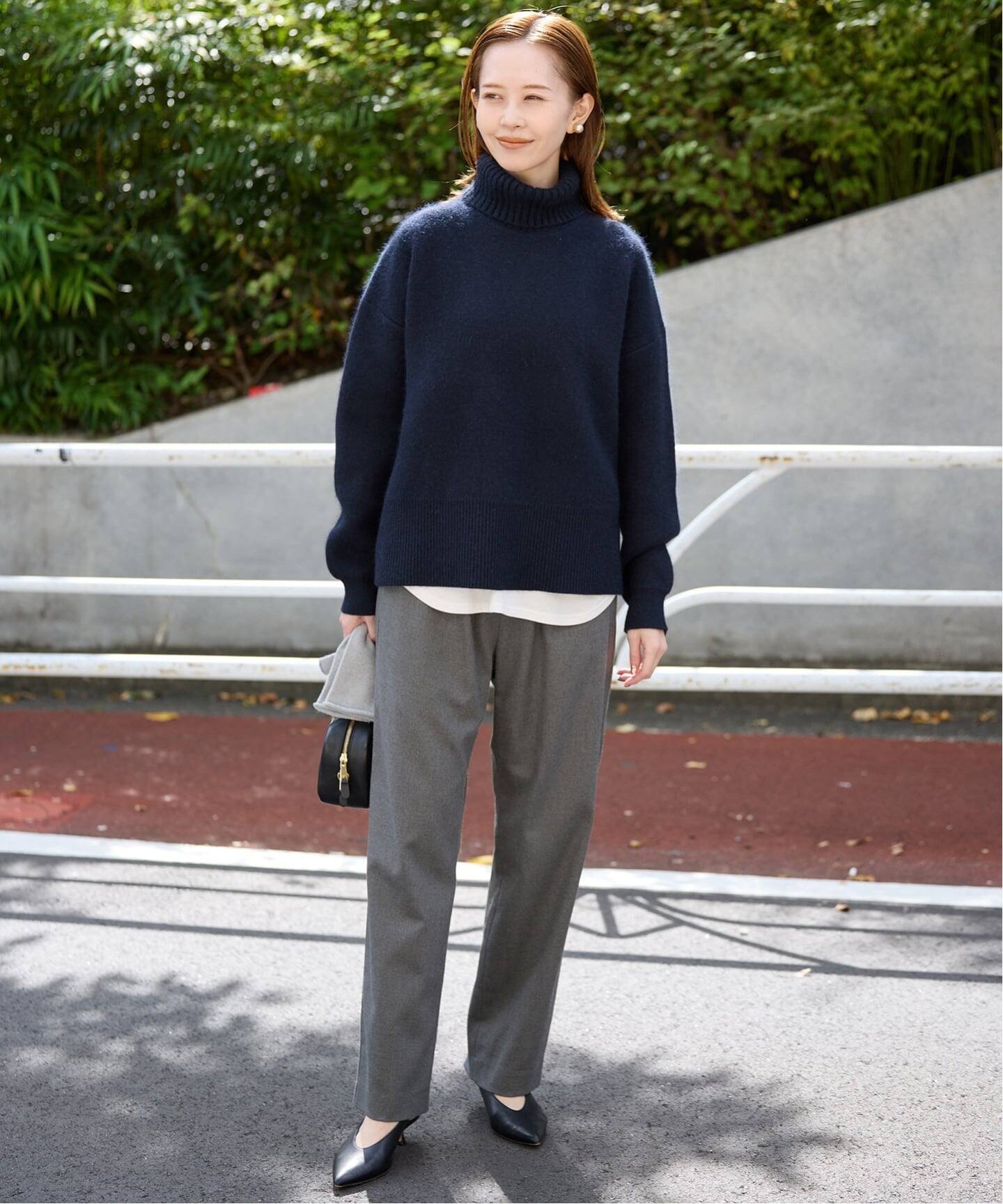 SLOBE IENA｜《追加》ウォッシャブルファーリーダブルフェイスタートル