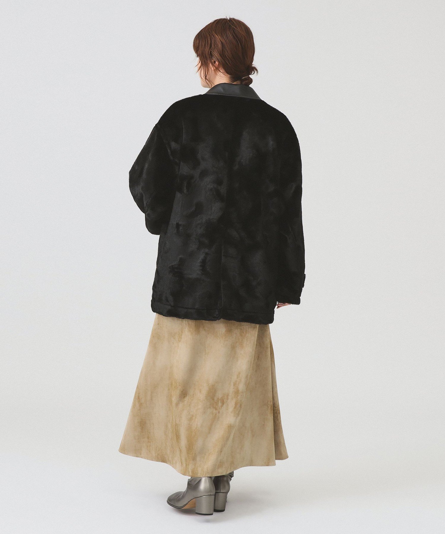 BEAMS WOMEN｜RBS / フェイクファー ステンカラー コート | Rakuten