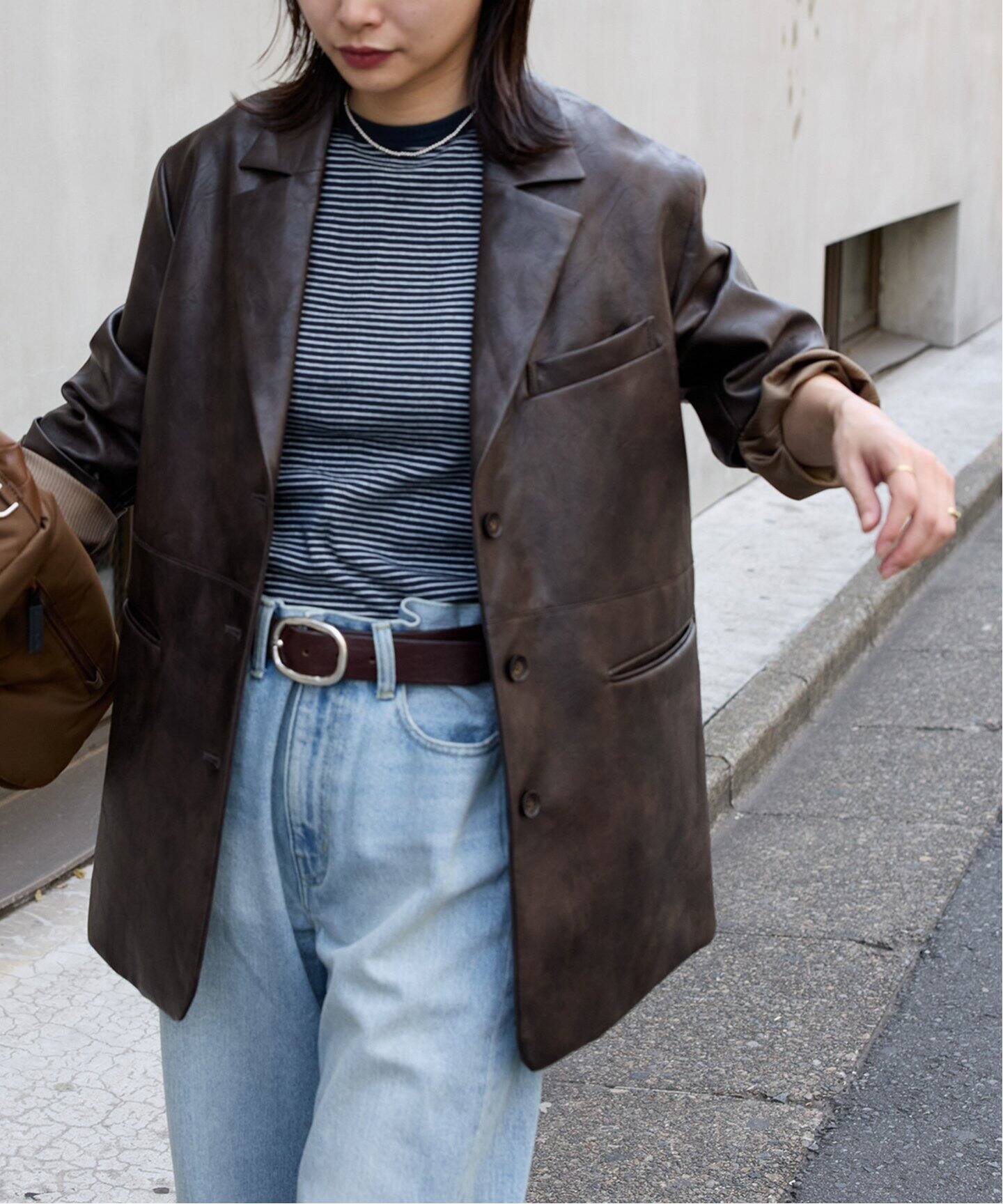 JOURNAL STANDARD｜フェイクレザー/フェイクスエードジャケット