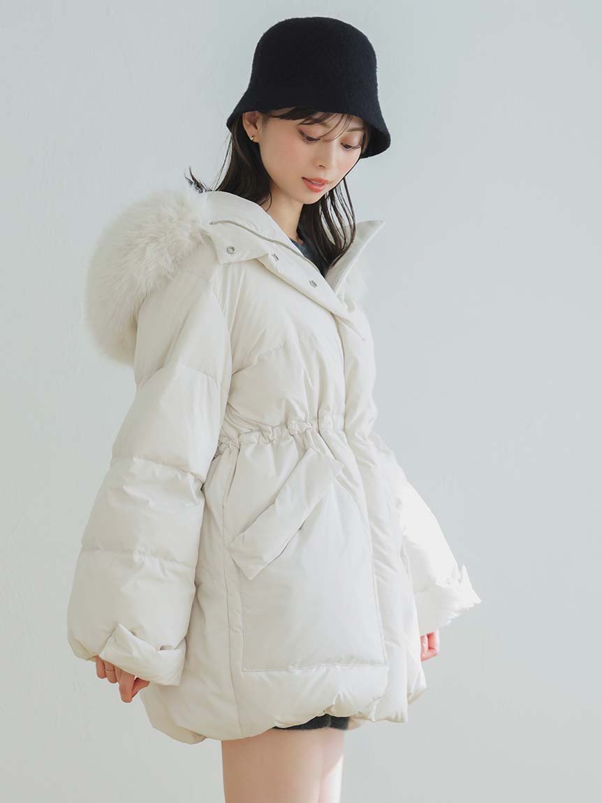 SNIDEL｜【WEB限定カラーあり】西川フードファーミドルダウン