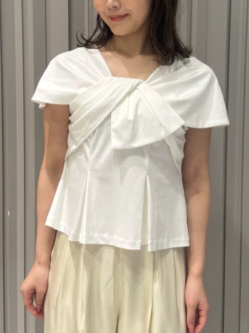 CELFORD｜リボンモチーフカットソー | Rakuten Fashion(楽天