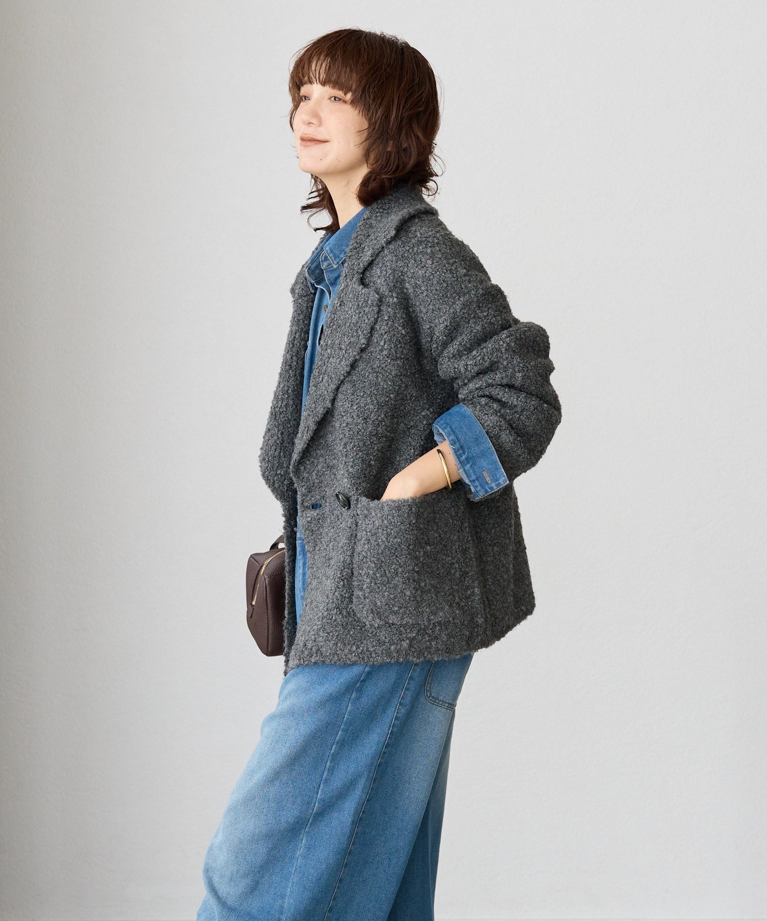 RIVE DROITE｜【一枚で決まる】デニムジャンプスーツ | Rakuten