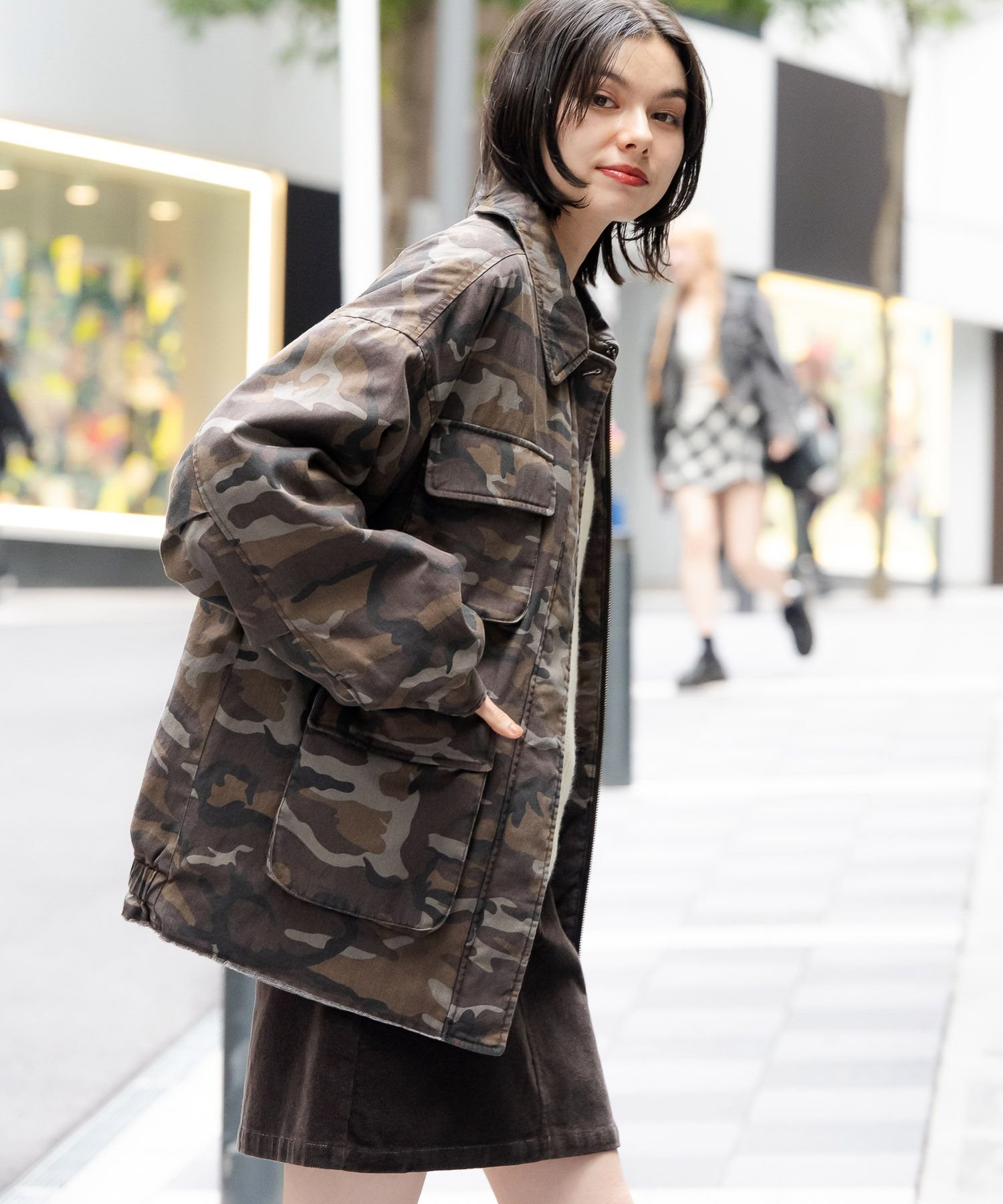 niko and ｜中綿ミリタリーポケジャケット | Rakuten Fashion(楽天