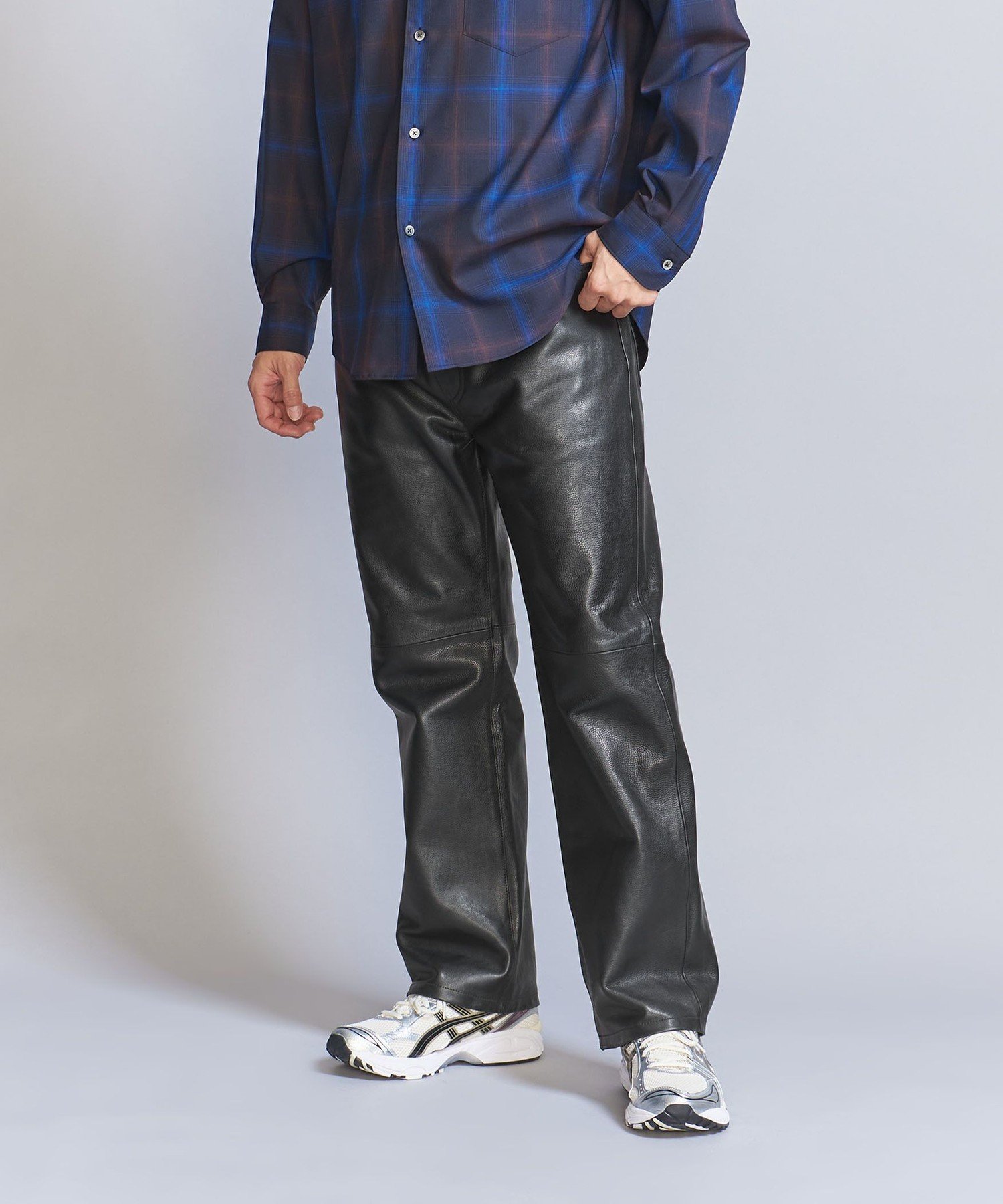 楽天市場】ユナイテッドアローズ ブルーレーベル 革 パンツの通販