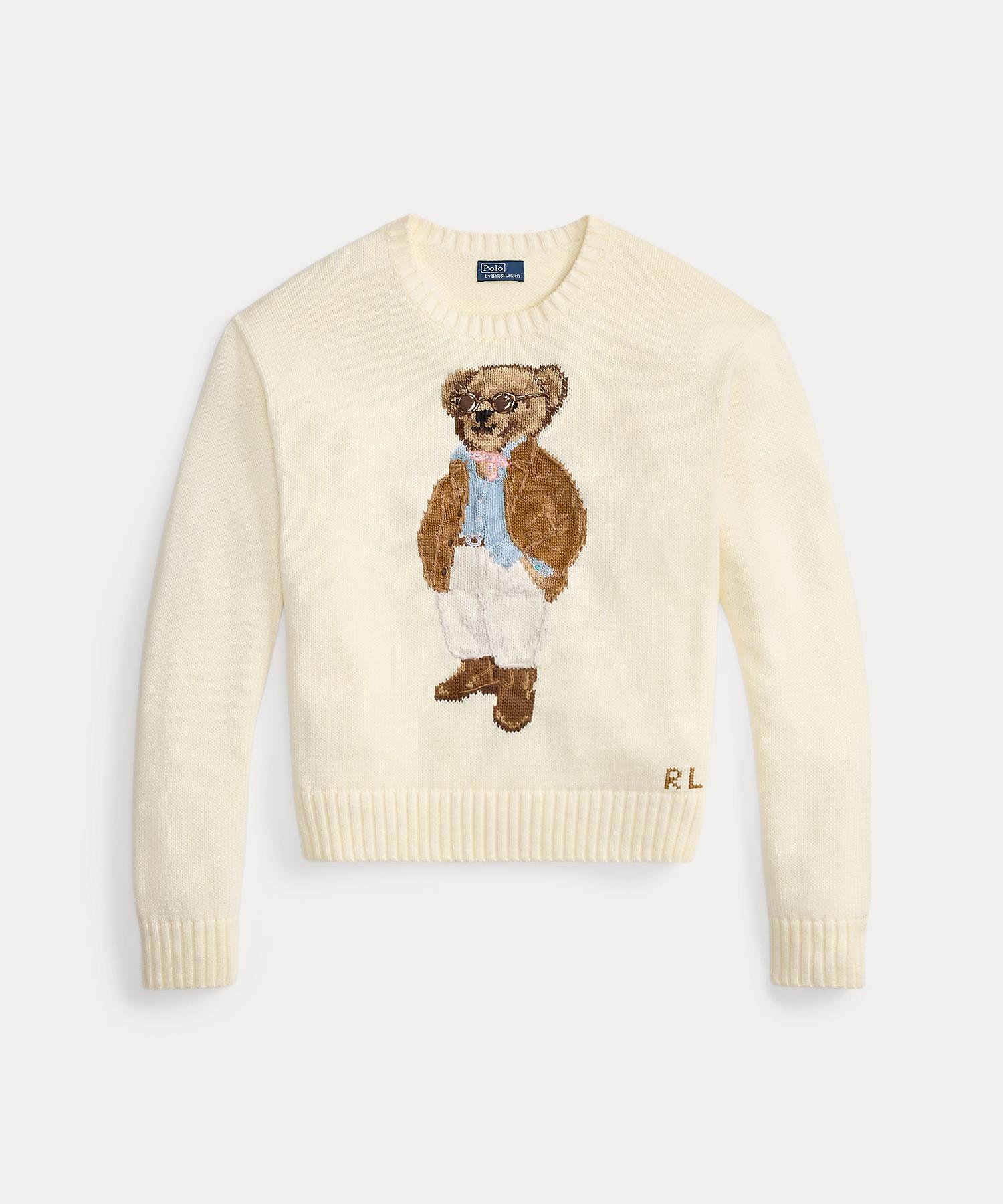 RALPH LAUREN｜Polo ベア コットン クルーネック セーター | Rakuten