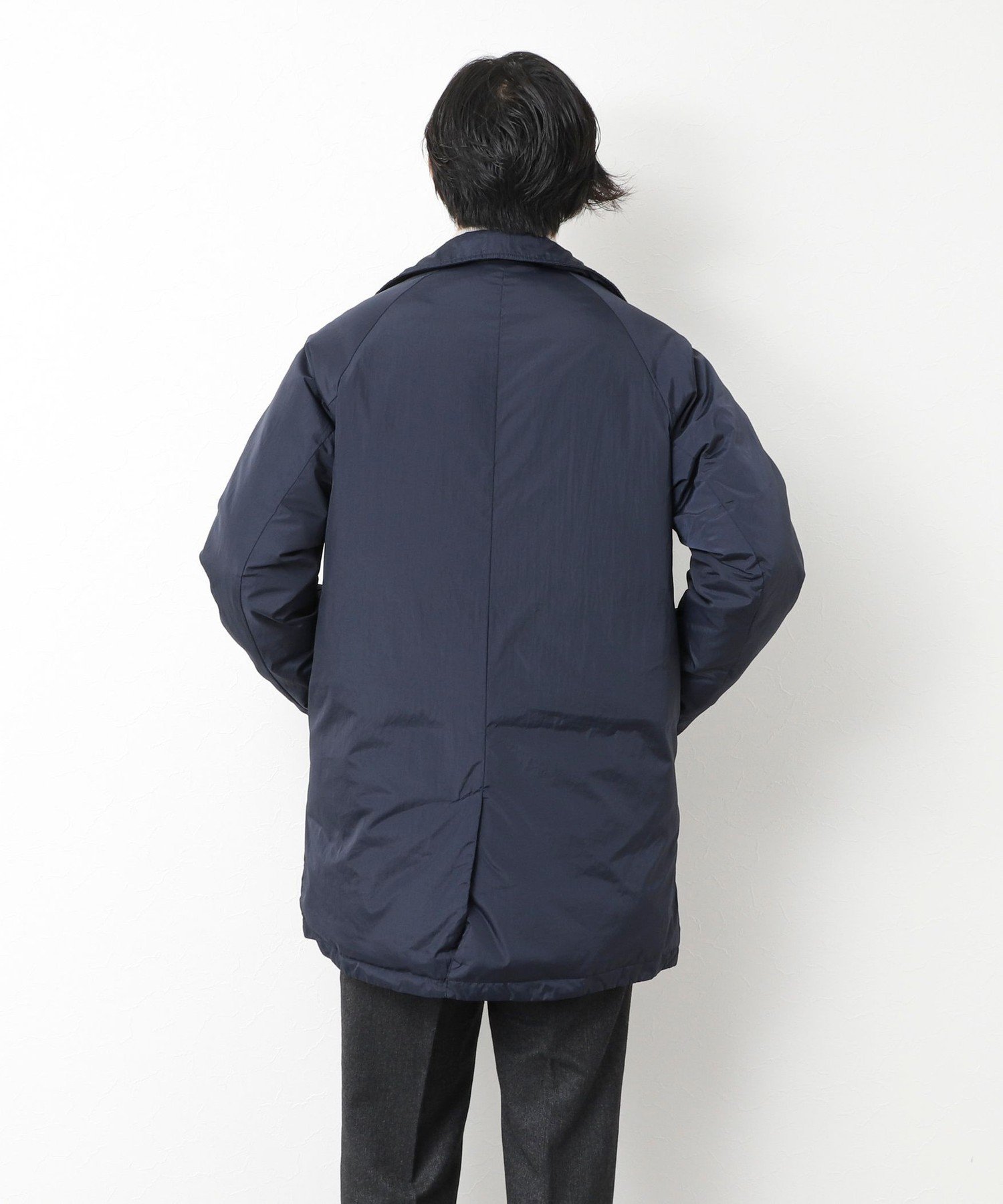 NOLLEY'S｜【TAION/タイオン】別注ダウンステンカラーコート 25AW