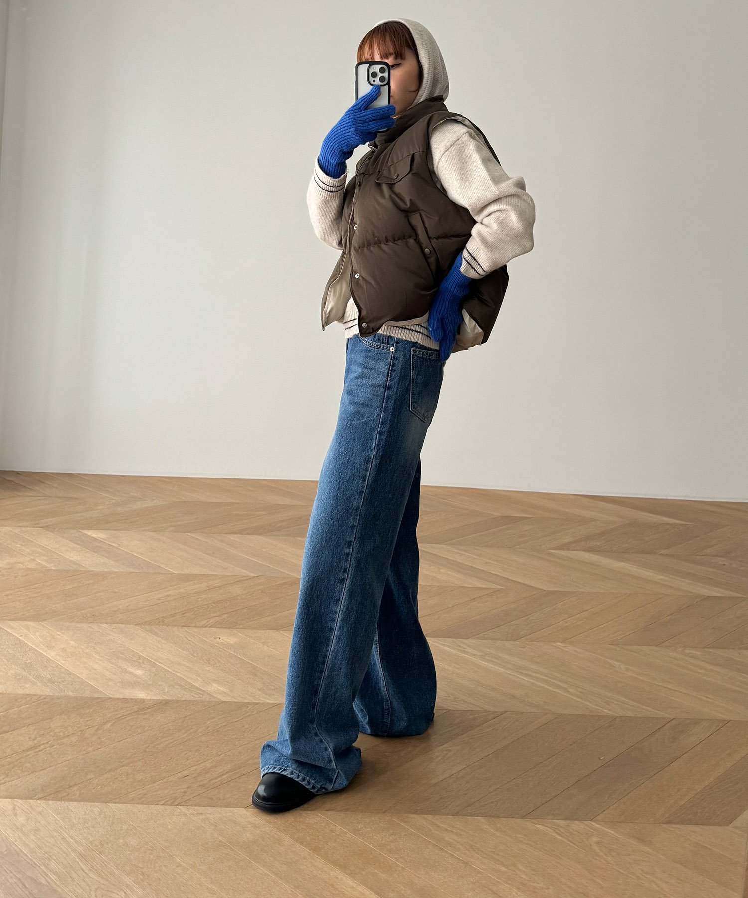 CANAL JEAN｜The PePPer リバーシブルコンパクトダウンベスト