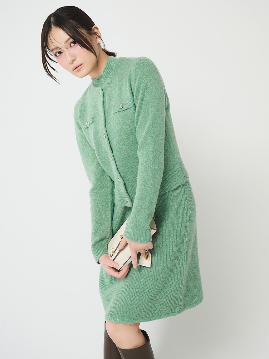 CELFORD｜スパークルミニニットワンピースセット | Rakuten Fashion