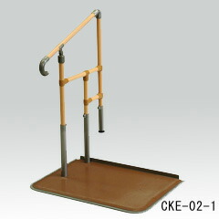 楽天市場】(矢崎化工) あがりかまち用たちあっぷ 片手すり CKE-02-1