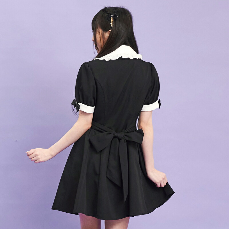 楽天市場】ウエストレースアップ半袖ワンピース5/2 12:00 販売スタート