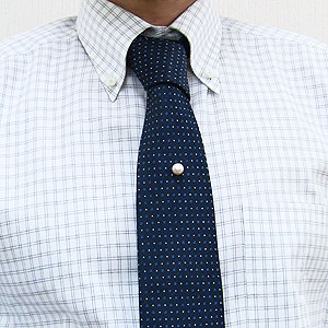 楽天市場】【10%OFF】パールタイタック パールタイピン メンズタイピン