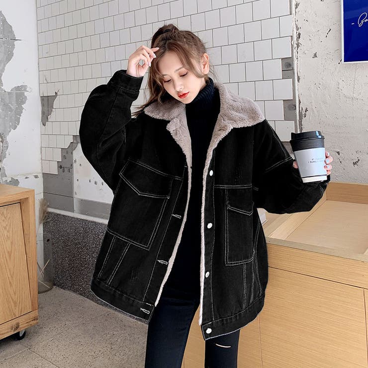 楽天市場】privatebeach オーバーサイズデニム裏ボアジャケット