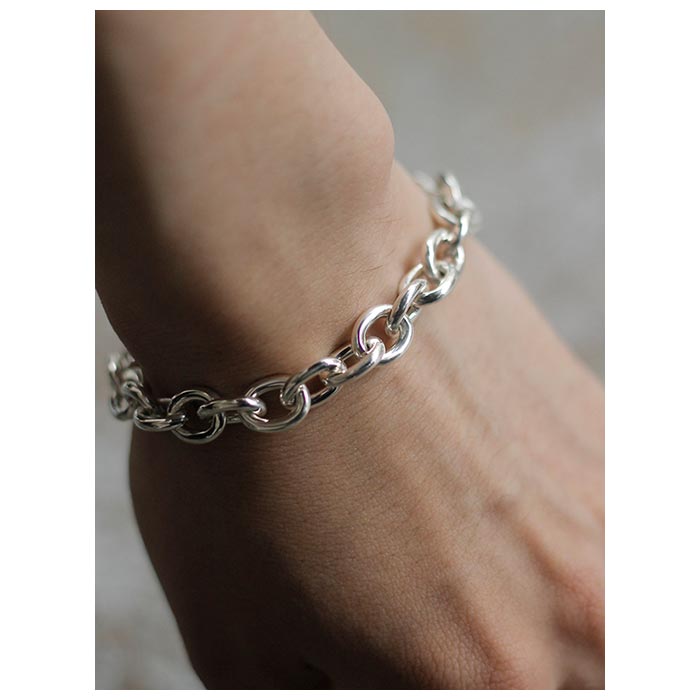 楽天市場】インチ Intch. エリプス スターリングシルバー チェーン