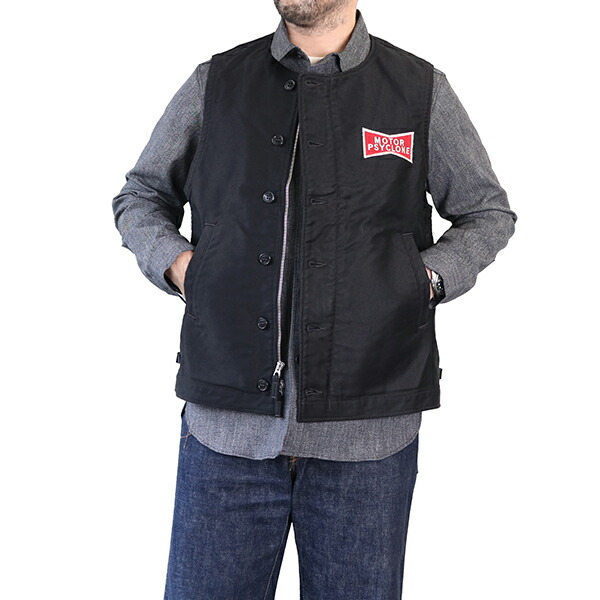 楽天市場】フリーホイーラーズ DECK WORKER VEST MOTOR PSYCLONE