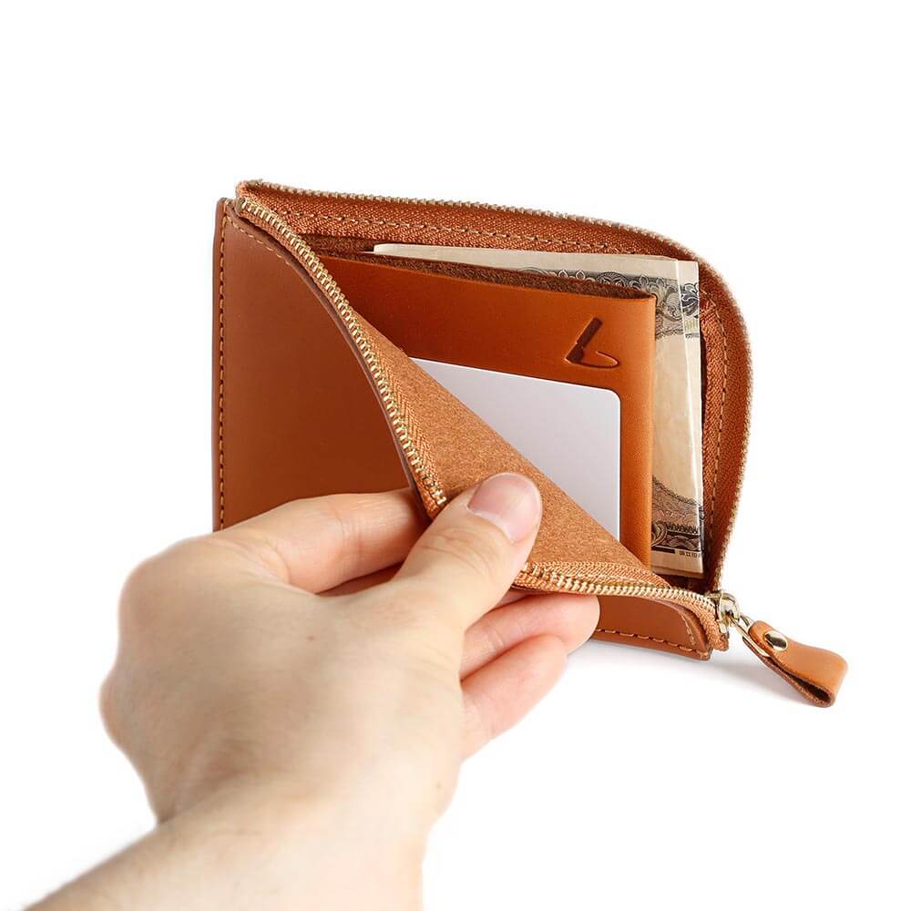 楽天市場】【土屋鞄公式】ナチューラ ヌメ革Lファスナー : 土屋鞄製造