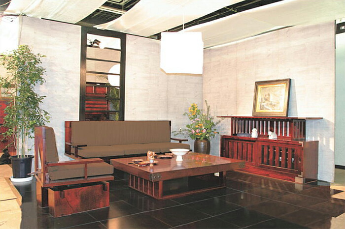 楽天市場】筑後民芸 幅99cm 火鉢 だんらん 座卓 テーブル 和風モダン