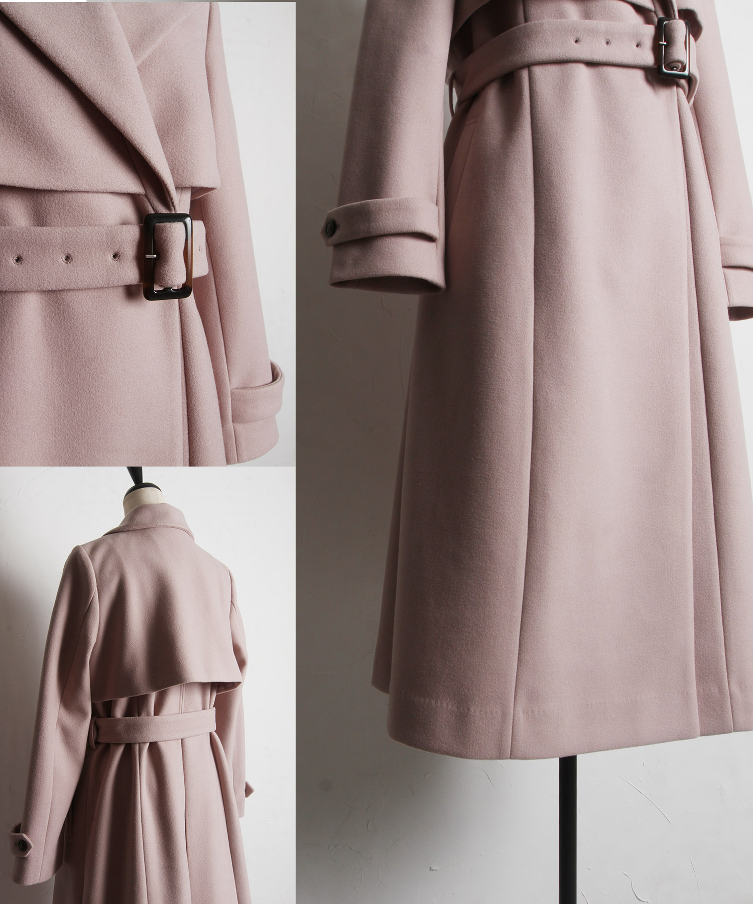 楽天市場】シーンを問わず心強い味方♪ベルト付きヨークデザインロング