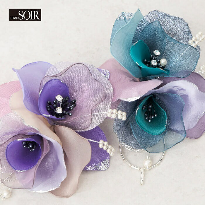 楽天市場】コサージュ 東京ソワール カラーフォーマル ブローチ お花