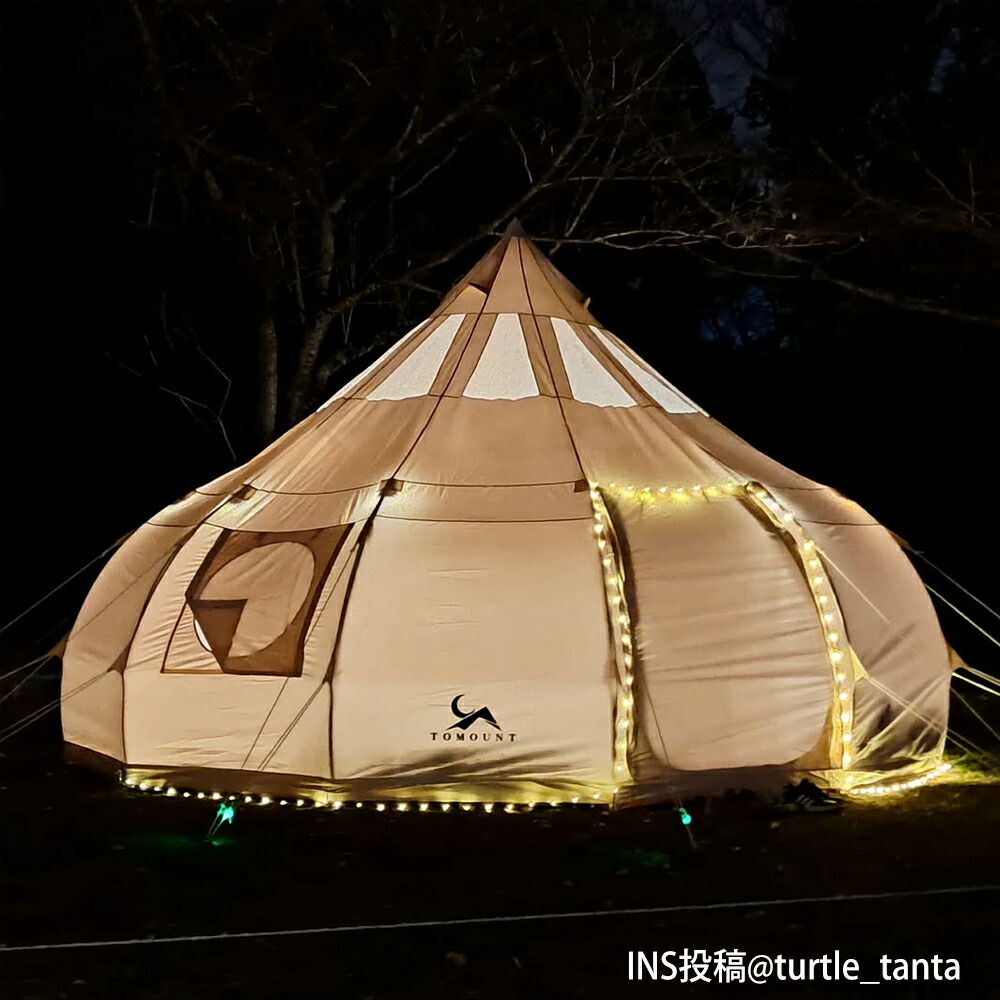 楽天市場】【TOMOUNT公式店】 TOMOUNT テント TC ドームテント 豪華