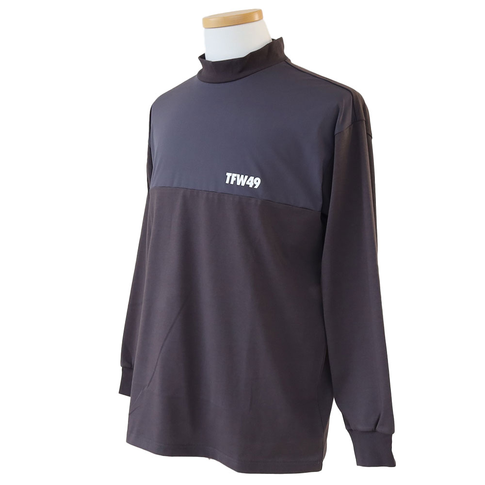 楽天市場】TFW49 MOCKNECK PRINT LONG SLEEVE T モックネック プリント