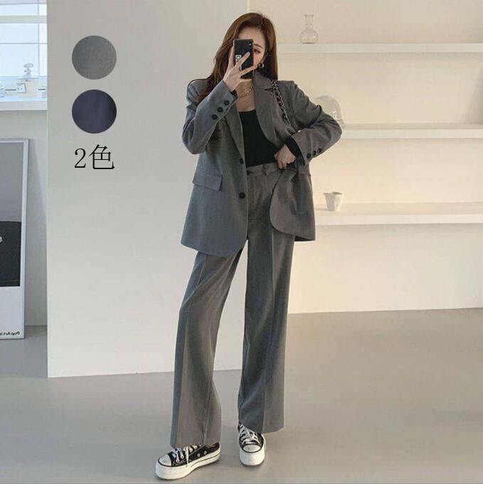 楽天市場】ビジネススーツ ワイドパンツ リクルートスーツ ジャケット+