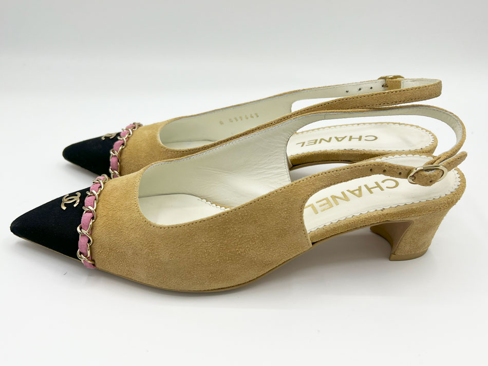 楽天市場】CHANEL シャネル レディース パンプス 靴 slingbacks