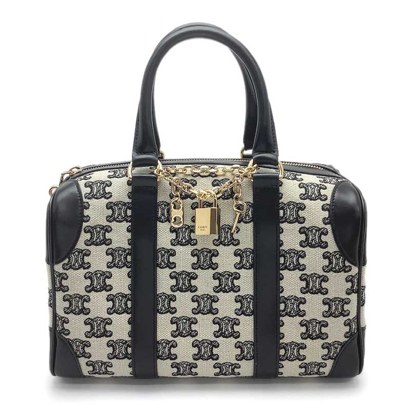 楽天市場】CELINE セリーヌ トリオンフ スモール ボストンバッグ