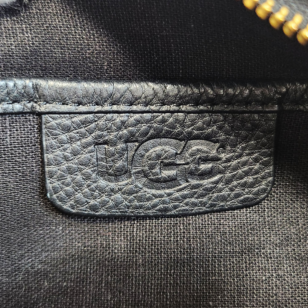 楽天市場】アグ UGG ショルダーバッグ ー ブラック ファー レザー 中古