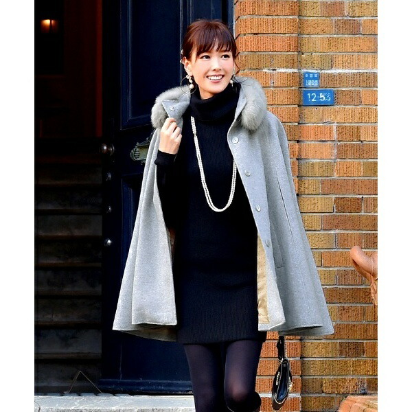 楽天市場】【3サイズ】【ウール100％】リアルフォックスファー付き