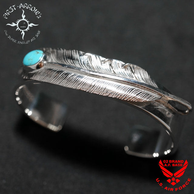 楽天市場】ポイント2倍!!ファーストアローズ ターコイズ付フェザーL