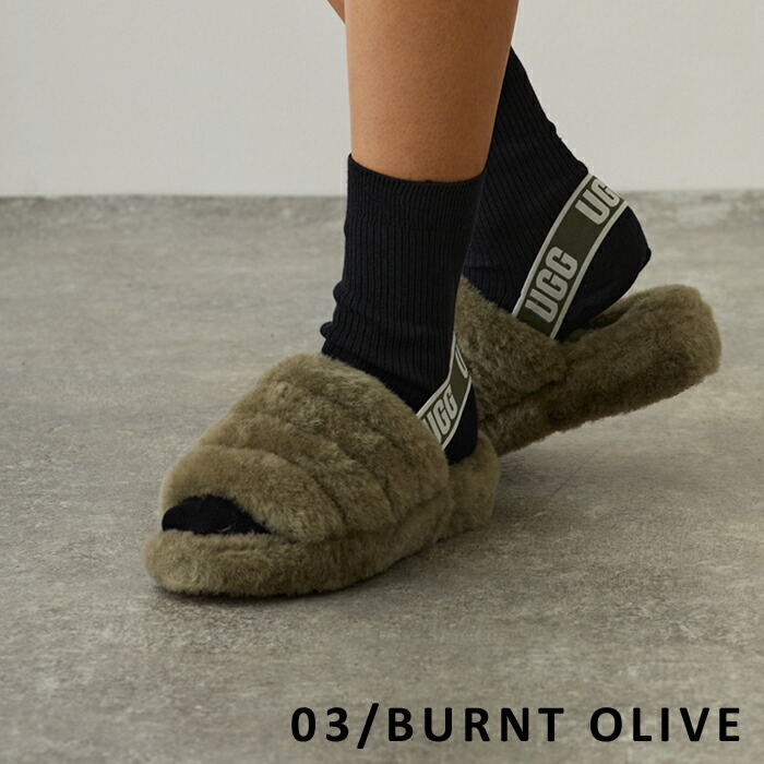 楽天市場】【FW22入荷！】 UGG サンダル ファー ムートン アグ
