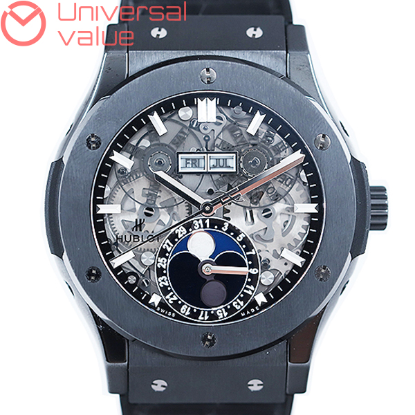 ウブロ アエロフュージョン ムーンフェイズ ブラックマジック 517.CX