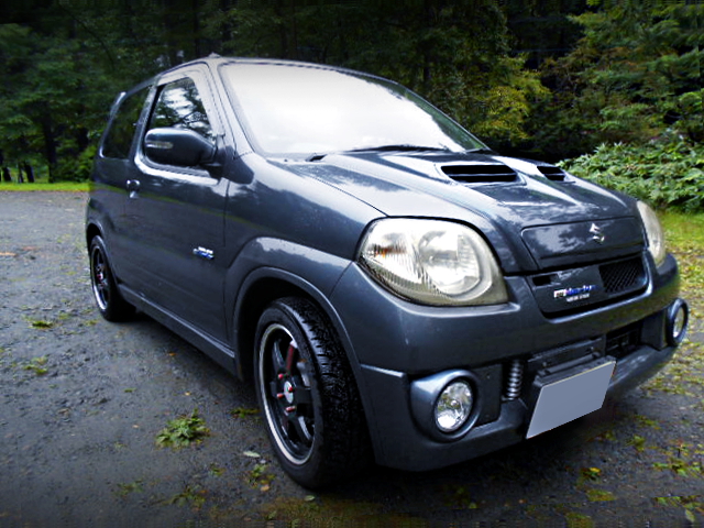 3ドアKeiワークス仕上げ!MC21S用K6A改HT07ターボエンジン!FCON・iS制御