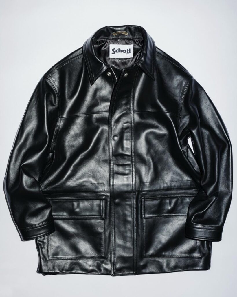 Schott for BEAUTY&YOUTH 別注 レザーハーフコートが国内2月1日より