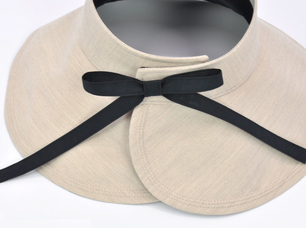 ナチュラル・サンバイザー | 完全遮光日傘｜サンバリア100