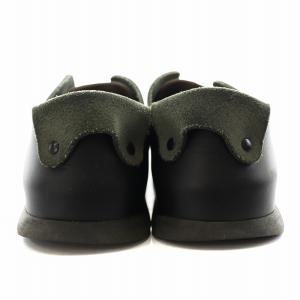 モンタナ MONTANA スニーカー シューズ レザー 24.5cm 茶 ブラウン 黒