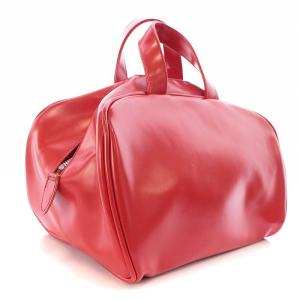 GIRL 17AW ミニボストンバッグ ハンドバッグ PVC 赤 レッド NT-K201