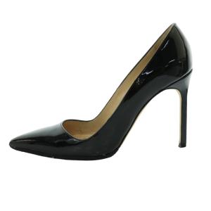 パンプス ポインテッドトゥ ハイヒール エナメル パテントレザー 36.5