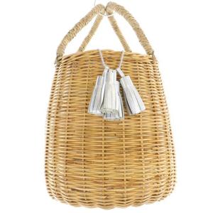 りんごバスケット かごバッグ（2024/12/26買取） - LUDLOW ラドロー