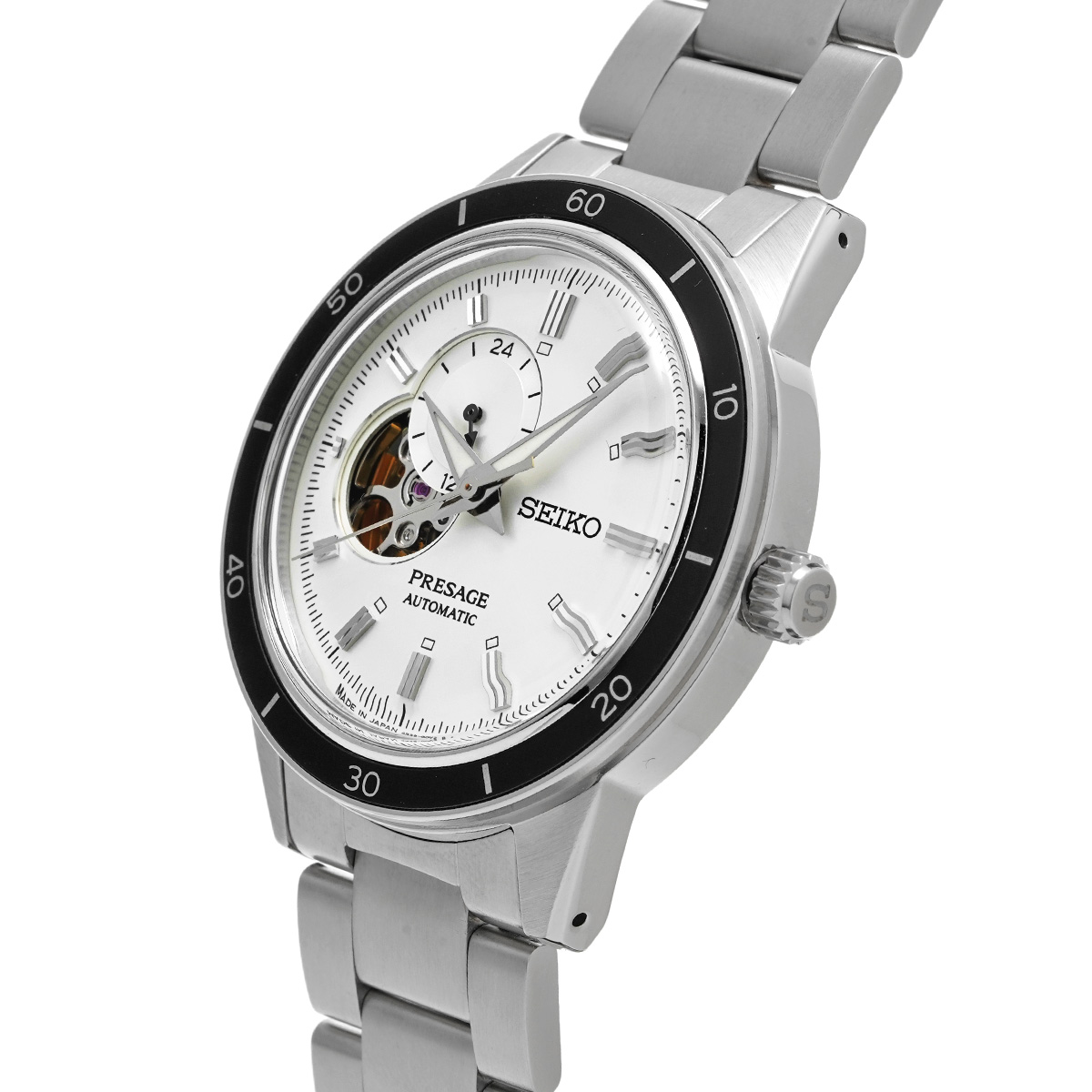 セイコー / SEIKO プレザージュ メカニカル SARY189 シルバー メンズ