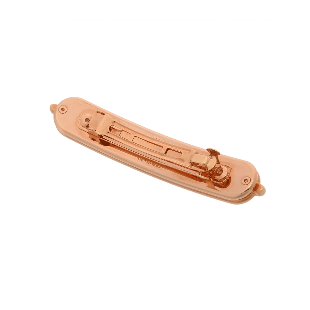 エルメス バレッタ ルリ PM ナタ/ゴールド金具 ラッカーメタル