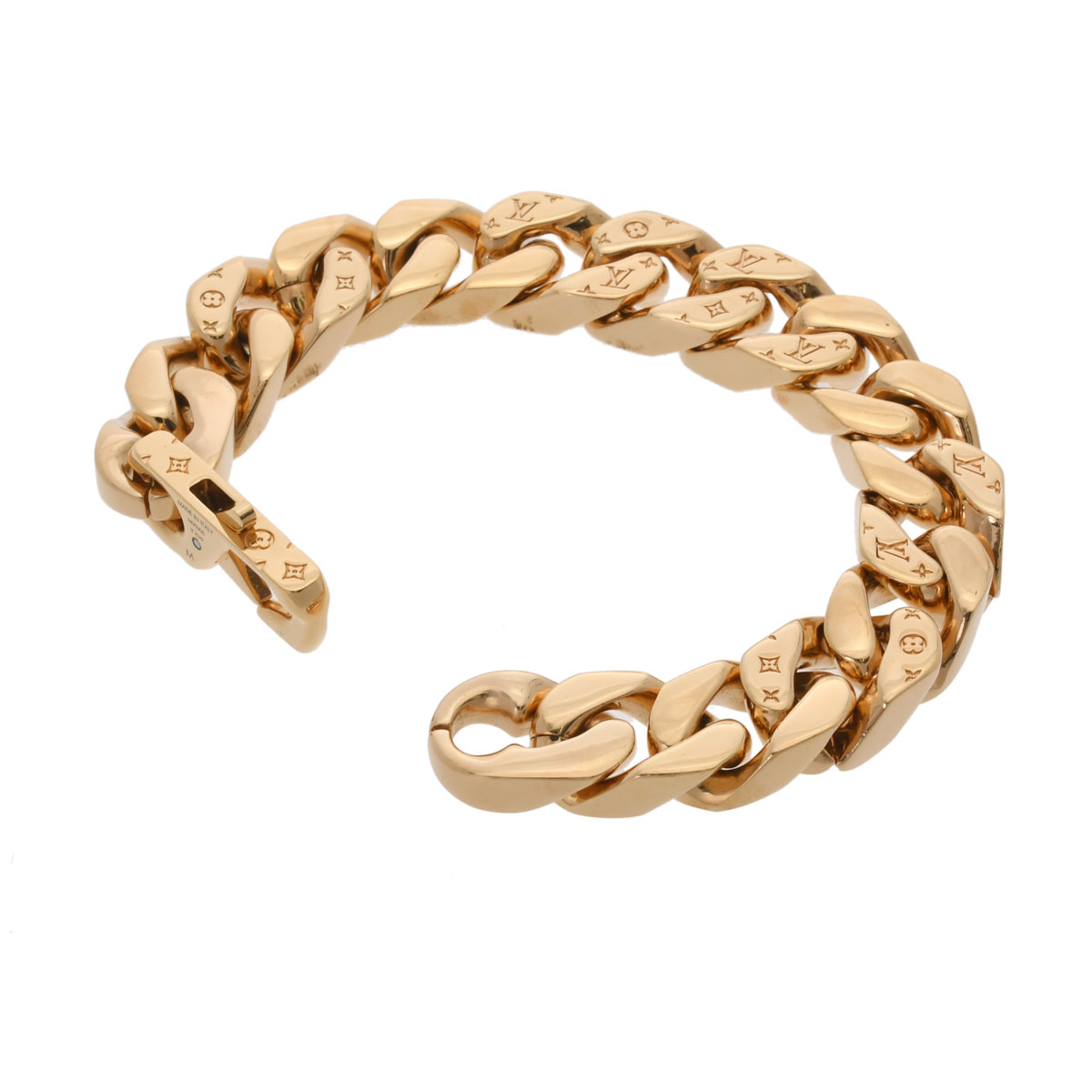 ルイ ヴィトン チェーンリンクスブレスレット ＃M ゴールド M00305