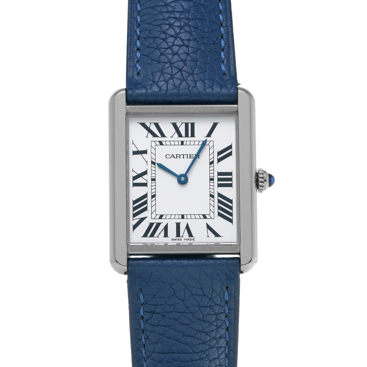 カルティエ タンク ソロ LM WSTA0028 シルバー レディース 時計 【中古