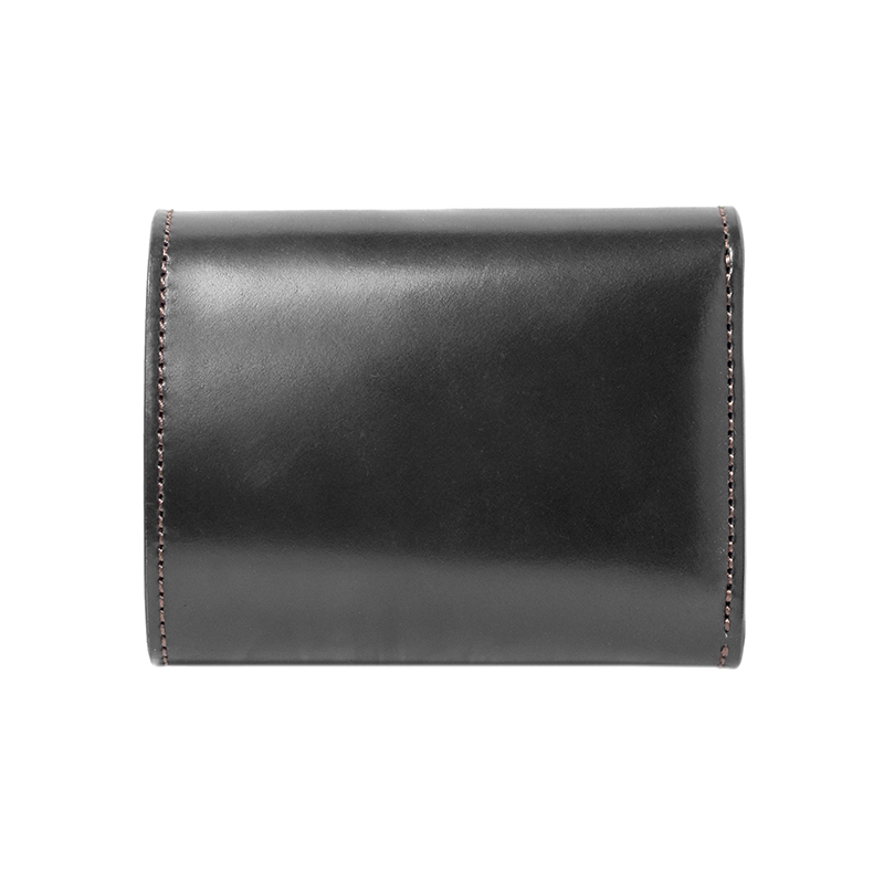 小型三つ折り財布《イーノ》シェルコードバン｜WILDSWANS(ワイルド