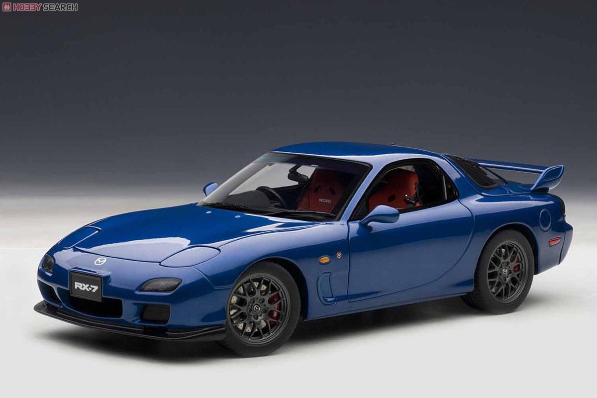 マツダ RX-7 (FD) スピリットR タイプA (ブルー) (ミニカー) - ホビー