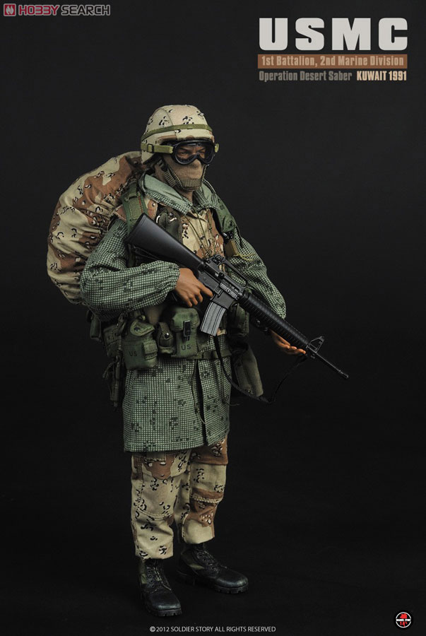 ソルジャー・ストーリー 1/6 アメリカ海兵隊 第1大隊 第2海兵師団 湾岸