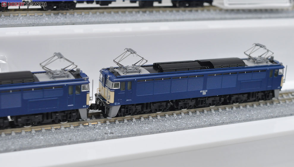 JR EF63形 電気機関車 (3次形・青色) (2両セット) (鉄道模型) - ホビー