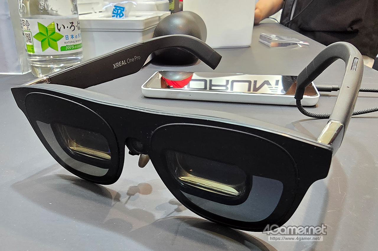 視野角がさらに広くなったサングラス型ディスプレイ「XREAL One Pro
